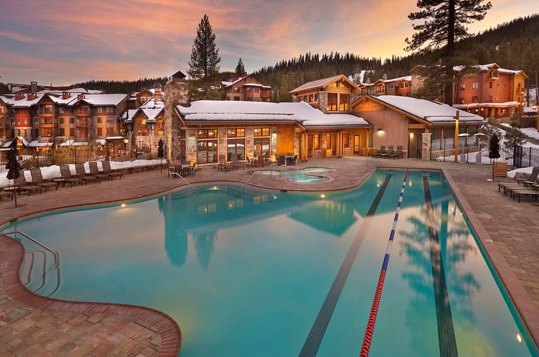 Village pool and fitness center