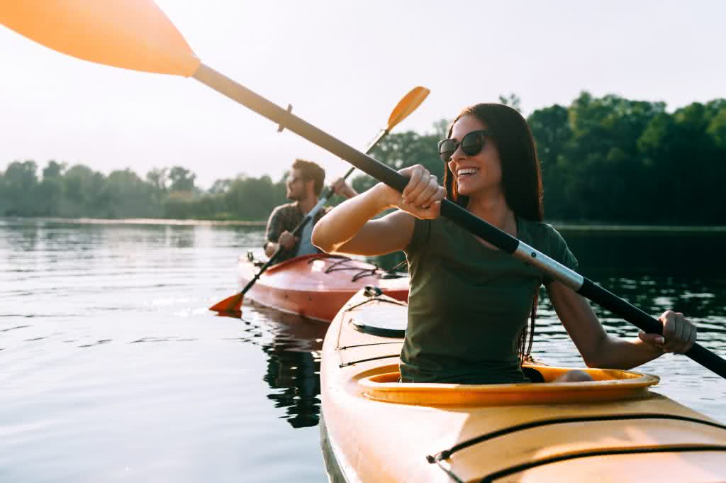 INSPIRED For You kayaking tour on lake
