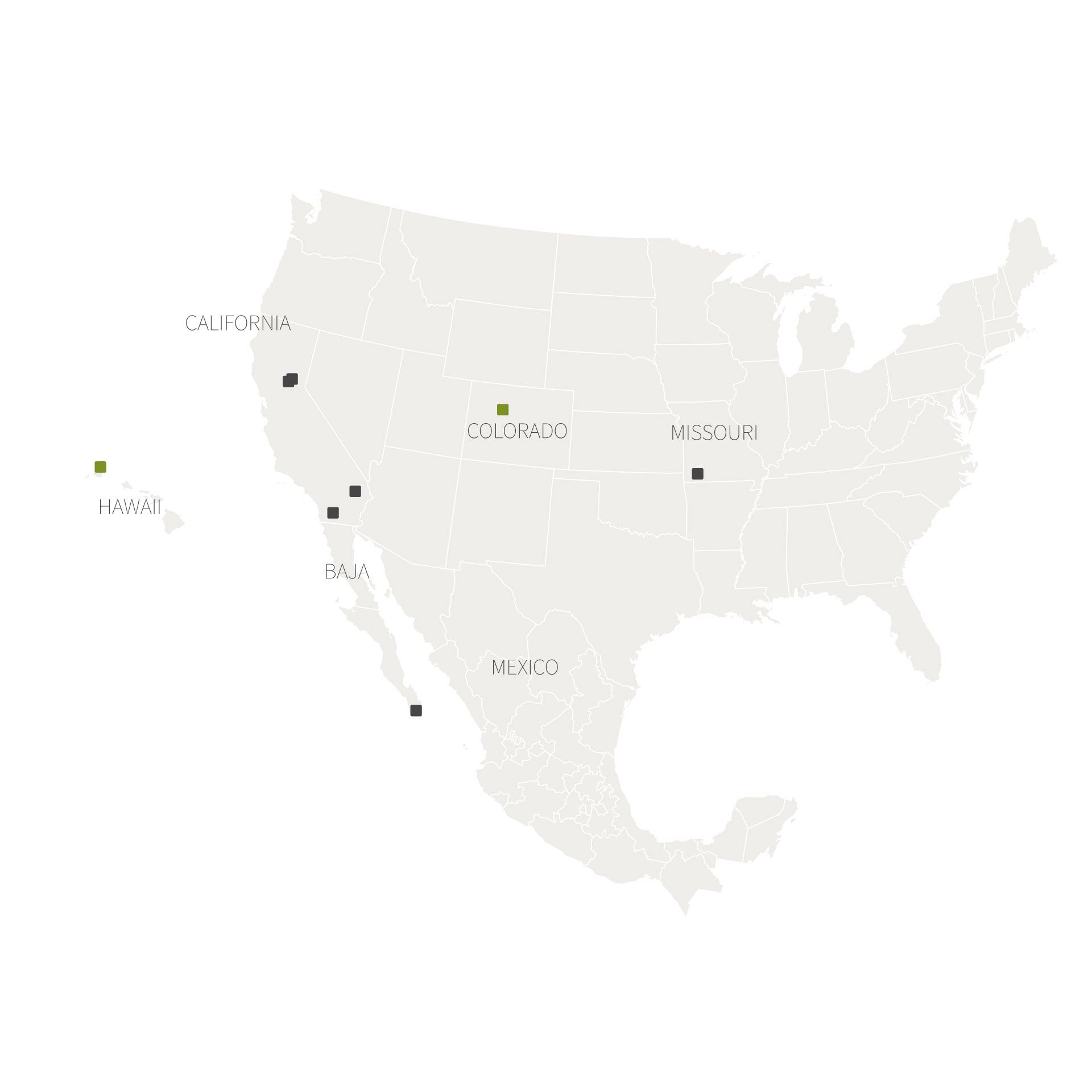 Welk Resort locations Map