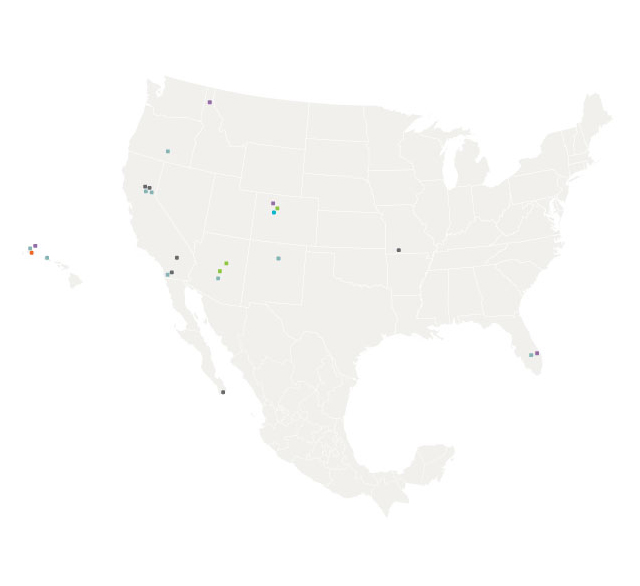 Map of Welk Resorts The Collection