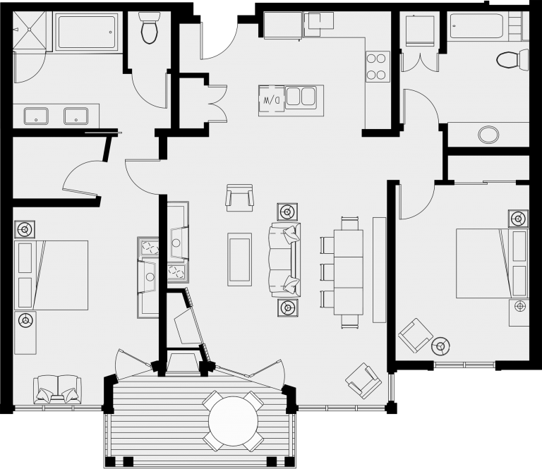 Two Bedroom