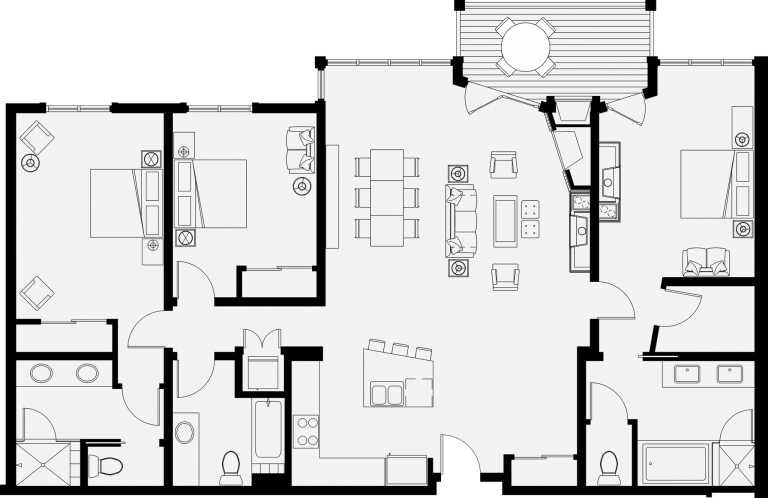 Three Bedroom