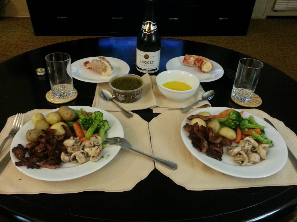 Home-cooked meal